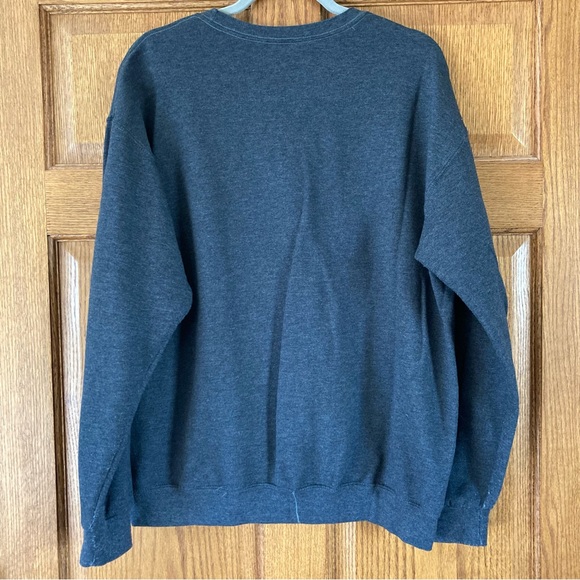 5/$15 Fruit of the Loom Gray 100 Days Sweatshirt Large (BUNDLE ONLY) - Picture 3 of 7